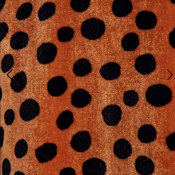 MADEWELL Velvet Circle Skirt In Leopard Dot - Picture 3 of 5